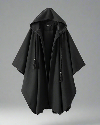 Urban Stealth Hooded Cape - hooded cape - Urban Stealth Hooded Cape - Stylish and Versatile - Main view