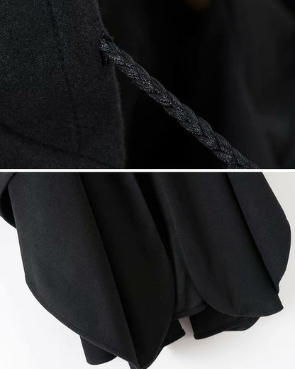 Urban Stealth Hooded Cape -  sophisticated hooded design - Urban Stealth Hooded Cape - Stylish and Versatile - View 5