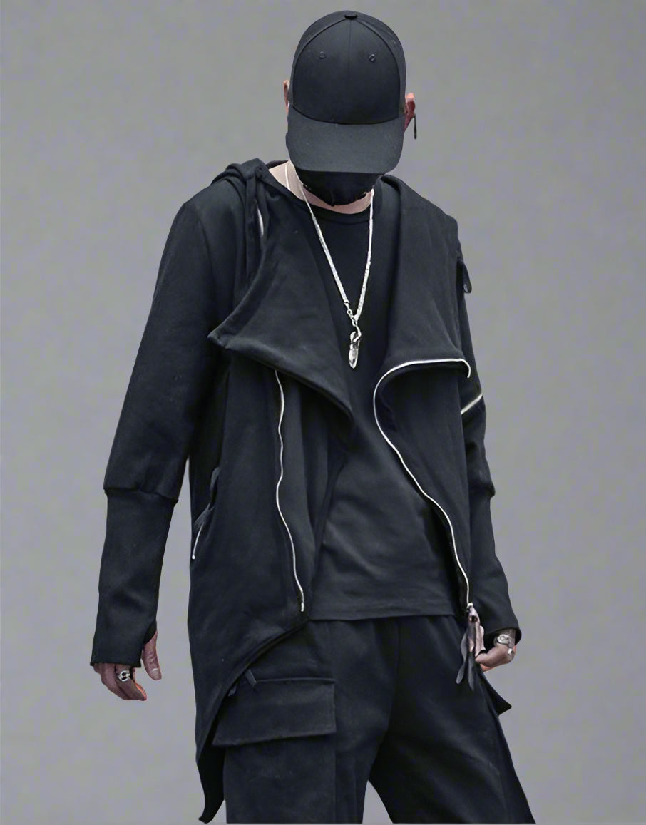 Urban Stealth Hooded Jacket -  comfortable hooded jacket - Urban Stealth Hooded Jacket for Comfortable Style - View 4