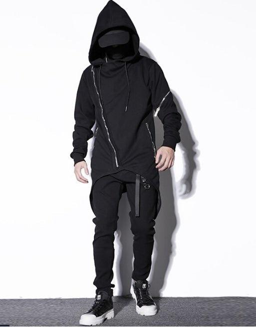 Urban Stealth Hooded Jacket -  futuristic design jacket - Urban Stealth Hooded Jacket for Comfortable Style - View 5