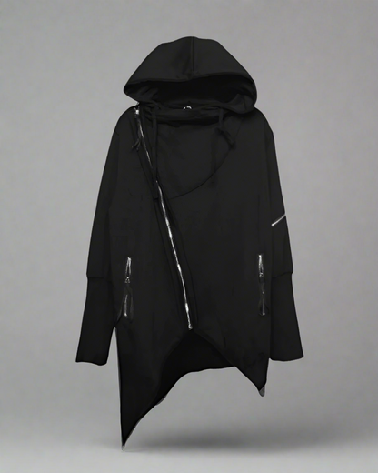 Urban Stealth Hooded Jacket -  techwear - Urban Stealth Hooded Jacket for Comfortable Style - View 6