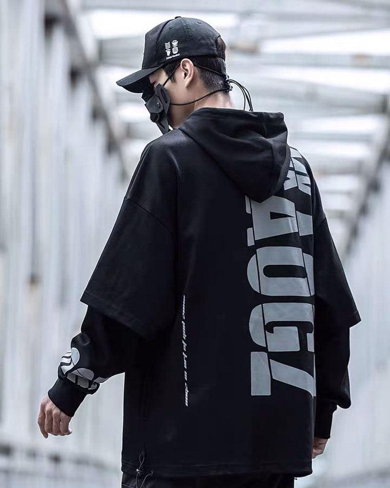 Urban Style Lightweight Hoodie - urban techwear hoodie - Lightweight Urban Style Hoodie for Everyday Comfort - View 2