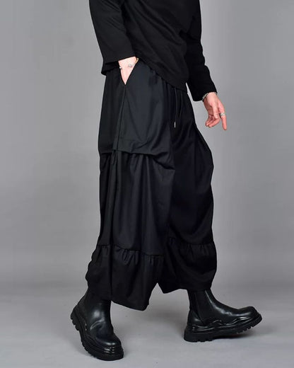 Urban Style Wide-Leg Tech Pants -  fashion - Urban Wide-Leg Tech Pants for Modern Style - View 5