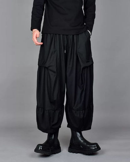 Urban Style Wide-Leg Tech Pants - style tech pants - Urban Wide-Leg Tech Pants for Modern Style - Main view