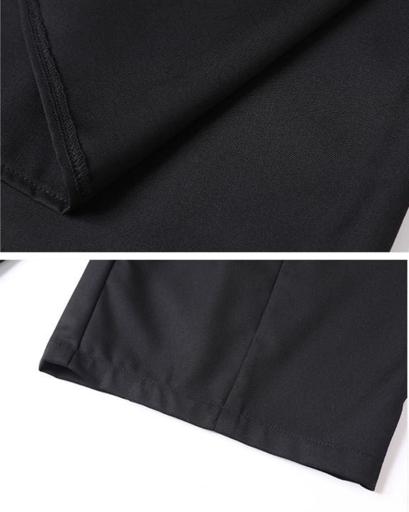 Urban Style Wide-Leg Tech Pants -  urban style - Urban Wide-Leg Tech Pants for Modern Style - View 9