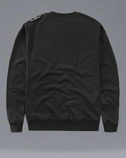 Urban Tactical Layered Sweatshirt -  black sweatshirt - Urban Tactical Layered Sweatshirt for Daily Comfort - View 3