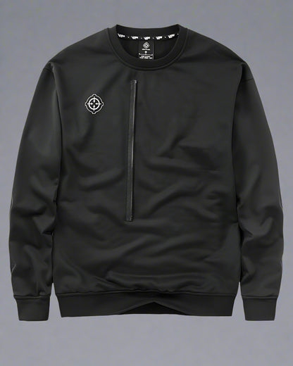 Urban Tactical Layered Sweatshirt - urban sweatshirt - Urban Tactical Layered Sweatshirt for Daily Comfort - View 2