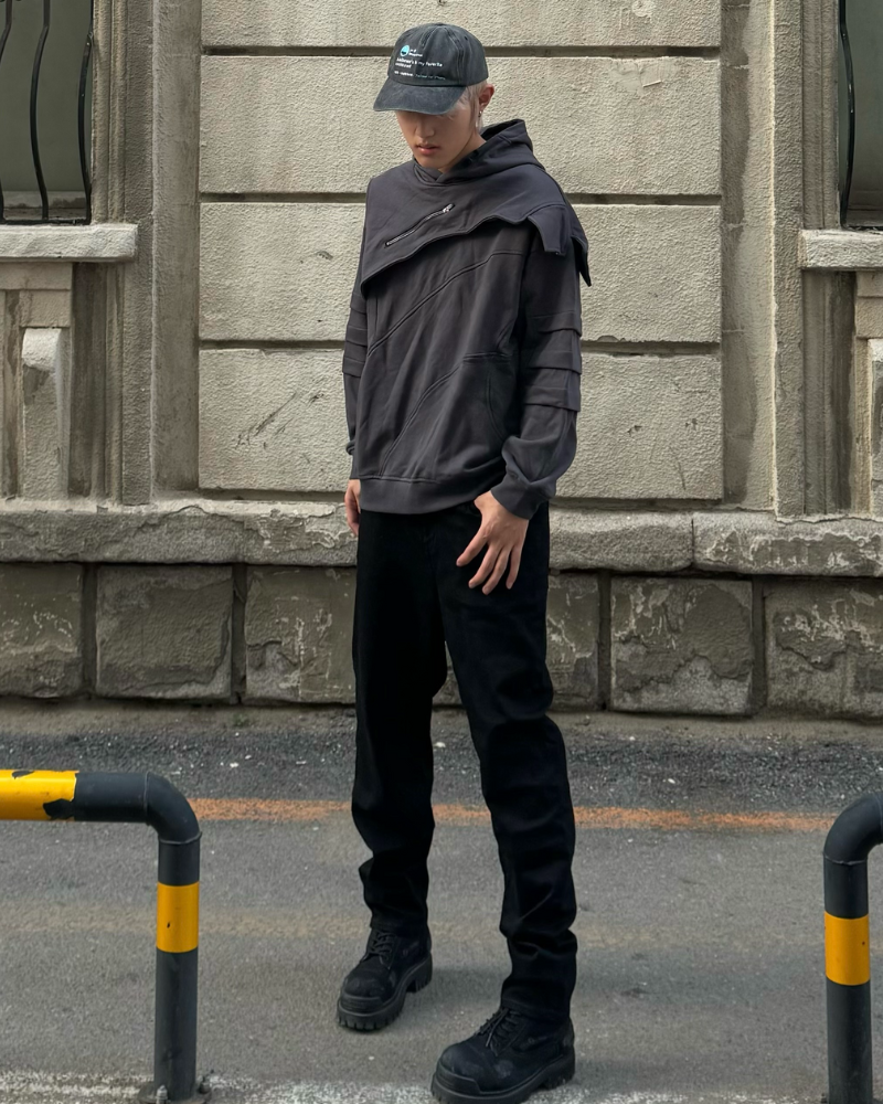 Urban Tactical Performance Hoodie -  cotton hoodie - Urban Tactical Performance Hoodie for Everyday Comfort - View 4