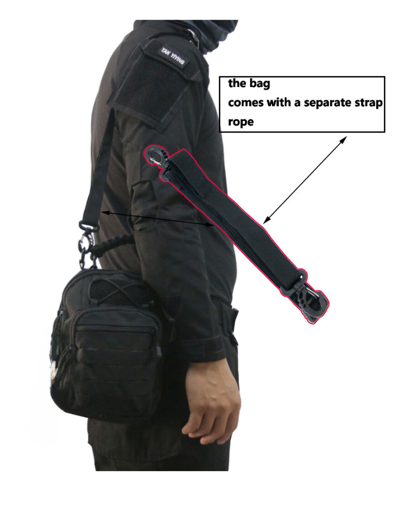 Urban Tactical Sling Bag - multifunctional sling bag - Urban Tactical Sling Bag for Everyday Convenience - View 8