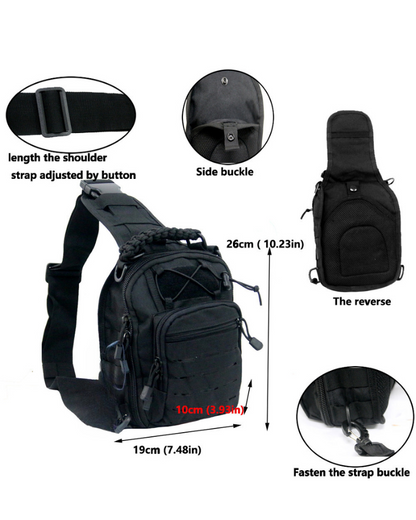 Urban Tactical Sling Bag - sling bag - Urban Tactical Sling Bag for Everyday Convenience - View 9