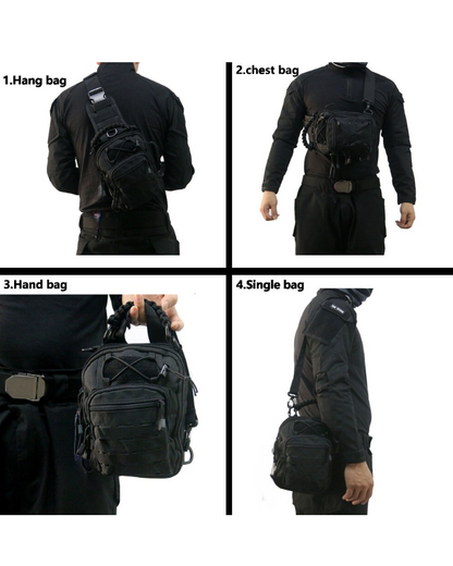 Urban Tactical Sling Bag -  waterproof bag - Urban Tactical Sling Bag for Everyday Convenience - View 7