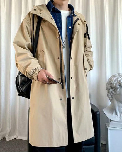 Urban-Tech Long Jacket Coat -  durable jacket - Urban-Tech Long Jacket Coat for Comfort and Style - View 3