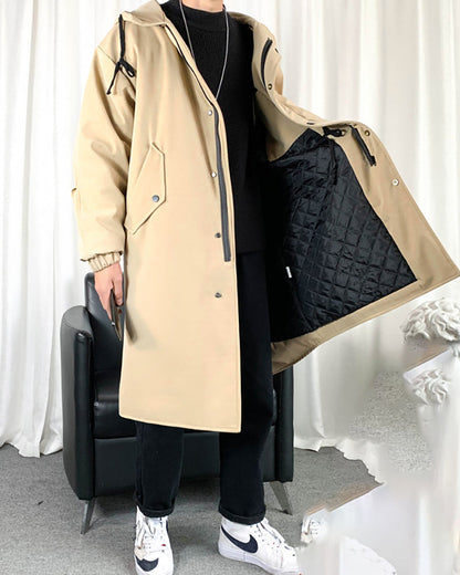 Urban-Tech Long Jacket Coat -  long coat - Urban-Tech Long Jacket Coat for Comfort and Style - View 12