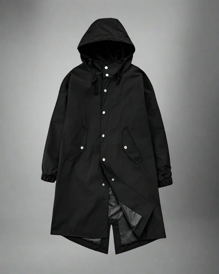 Urban-Tech Long Jacket Coat -  techwear coat - Urban-Tech Long Jacket Coat for Comfort and Style - View 14
