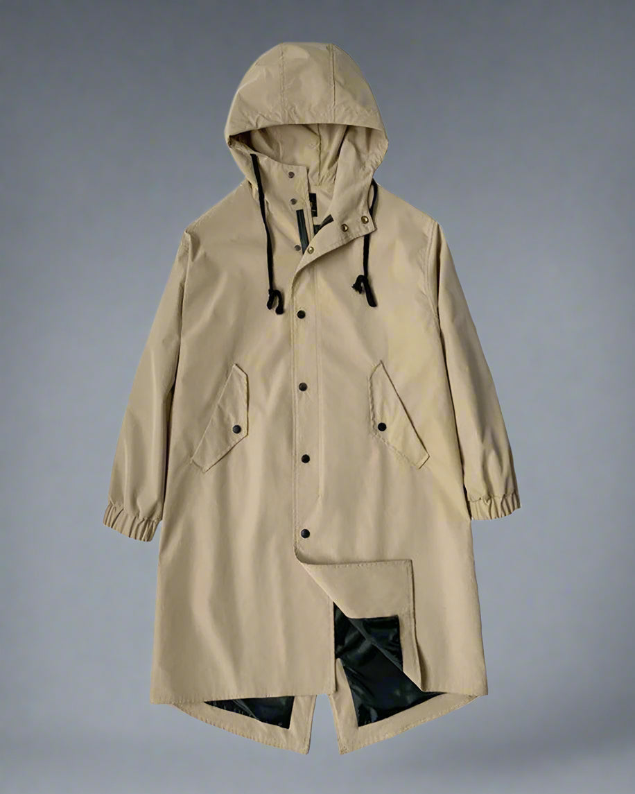 Urban-Tech Long Jacket Coat - techwear style - Urban-Tech Long Jacket Coat for Comfort and Style - View 15