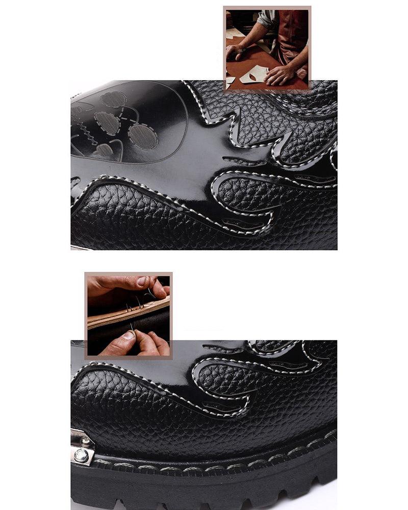 Urban Tech Motorcycle Boots -  cyberpunk aesthetic boots - Urban Tech Motorcycle Boots for Everyday Style - View 11