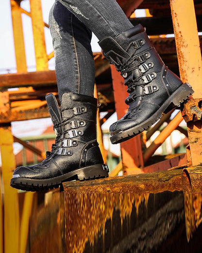 Urban Tech Motorcycle Boots -  durable techwear boots - Urban Tech Motorcycle Boots for Everyday Style - View 5