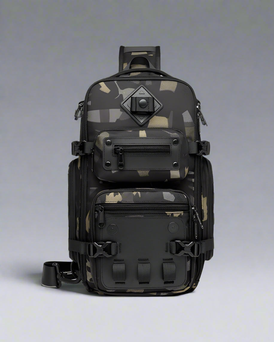 Urban Tech Sling Bag -  durable outdoor bags - Urban Sling Bag - Techwear Inspired for Everyday Use - View 3