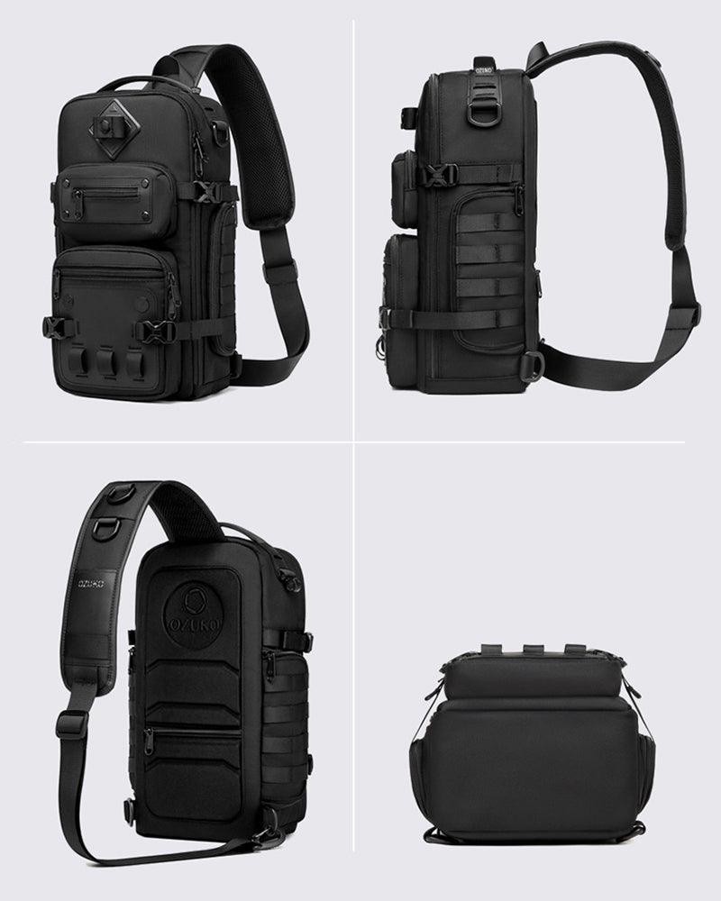 Urban Tech Sling Bag -  stylish sling bag - Urban Sling Bag - Techwear Inspired for Everyday Use - View 12