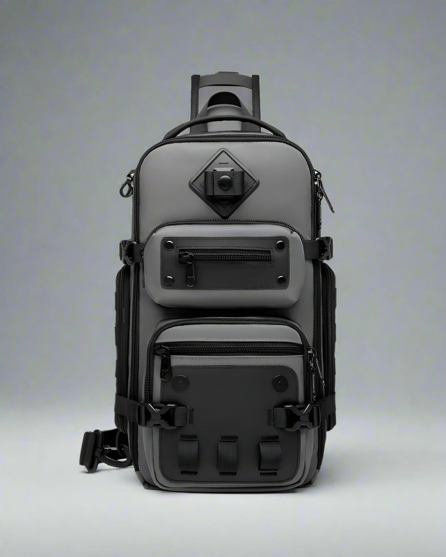 Urban Tech Sling Bag - techwear accessories - Urban Sling Bag - Techwear Inspired for Everyday Use - View 2
