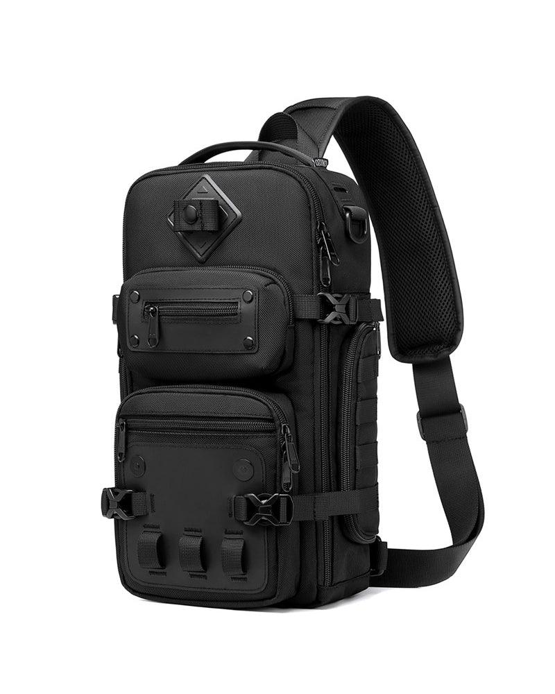 Urban Tech Sling Bag - techwear accessories - Urban Sling Bag - Techwear Inspired for Everyday Use - View 9