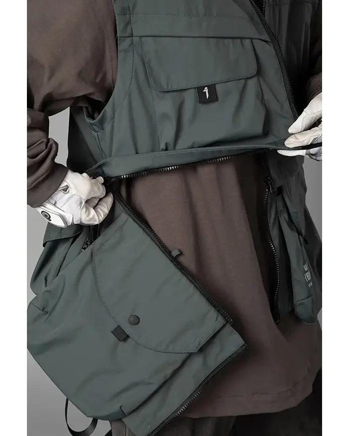 Urban Tech Vest Essentials -  multiple pockets - Urban Tech Vest Essentials for Modern Style - View 6