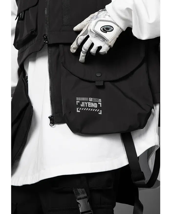 Urban Tech Vest Essentials - stylish techwear - Urban Tech Vest Essentials for Modern Style - View 10