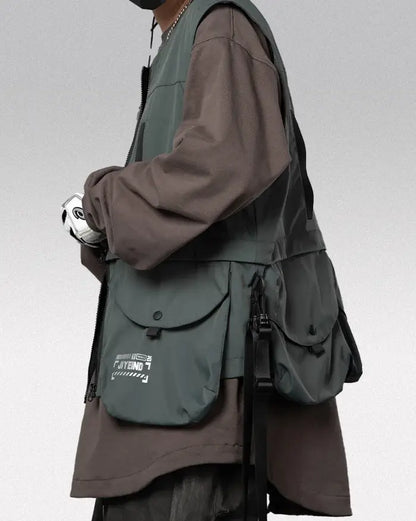 Urban Tech Vest Essentials -  urban style - Urban Tech Vest Essentials for Modern Style - View 8