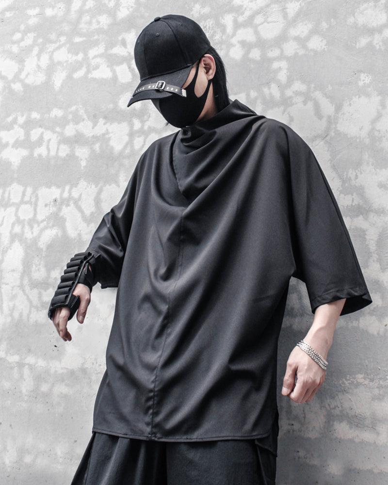 Urban Techwear Bat Tee - techwear - Futuristic Urban Techwear Bat Tee for Everyday Style - Main view