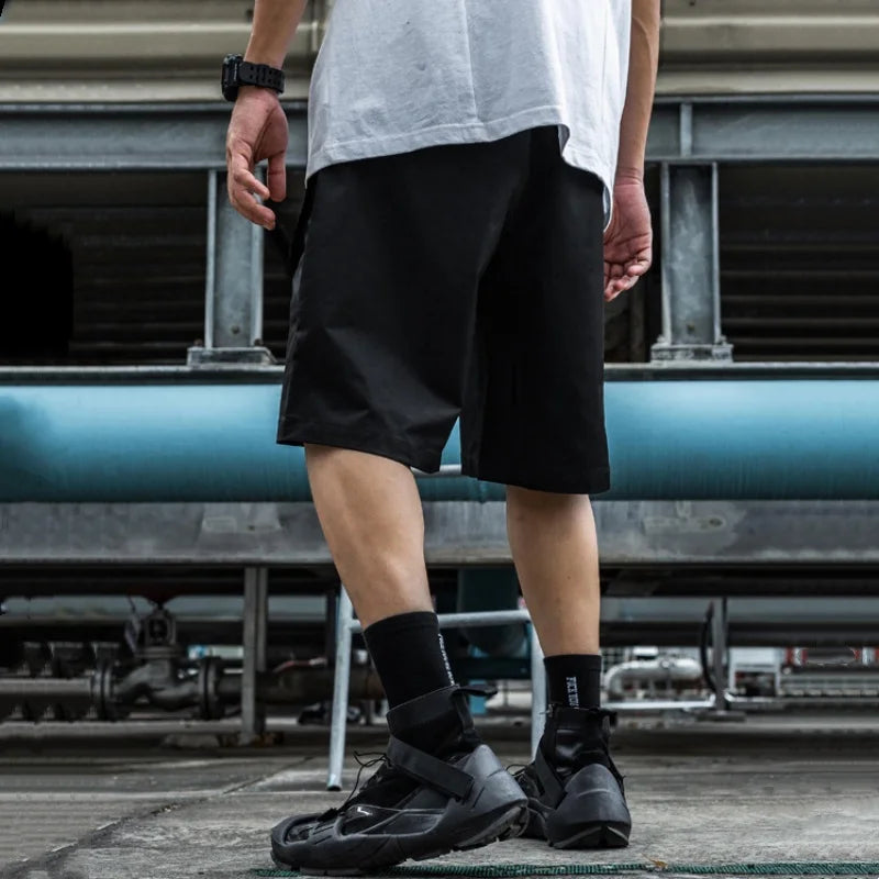 Urban Techwear Cargo Shorts -  comfortable summer shorts - Urban Techwear Cargo Shorts for Comfort and Style - View 4