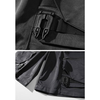 Urban Techwear Cargo Shorts - high-performance shorts - Urban Techwear Cargo Shorts for Versatile Style - View 9