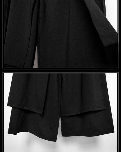 Urban Techwear Hakama Pants -  versatile techwear pants - Contemporary Techwear Hakama Pants for Modern Style - View 8