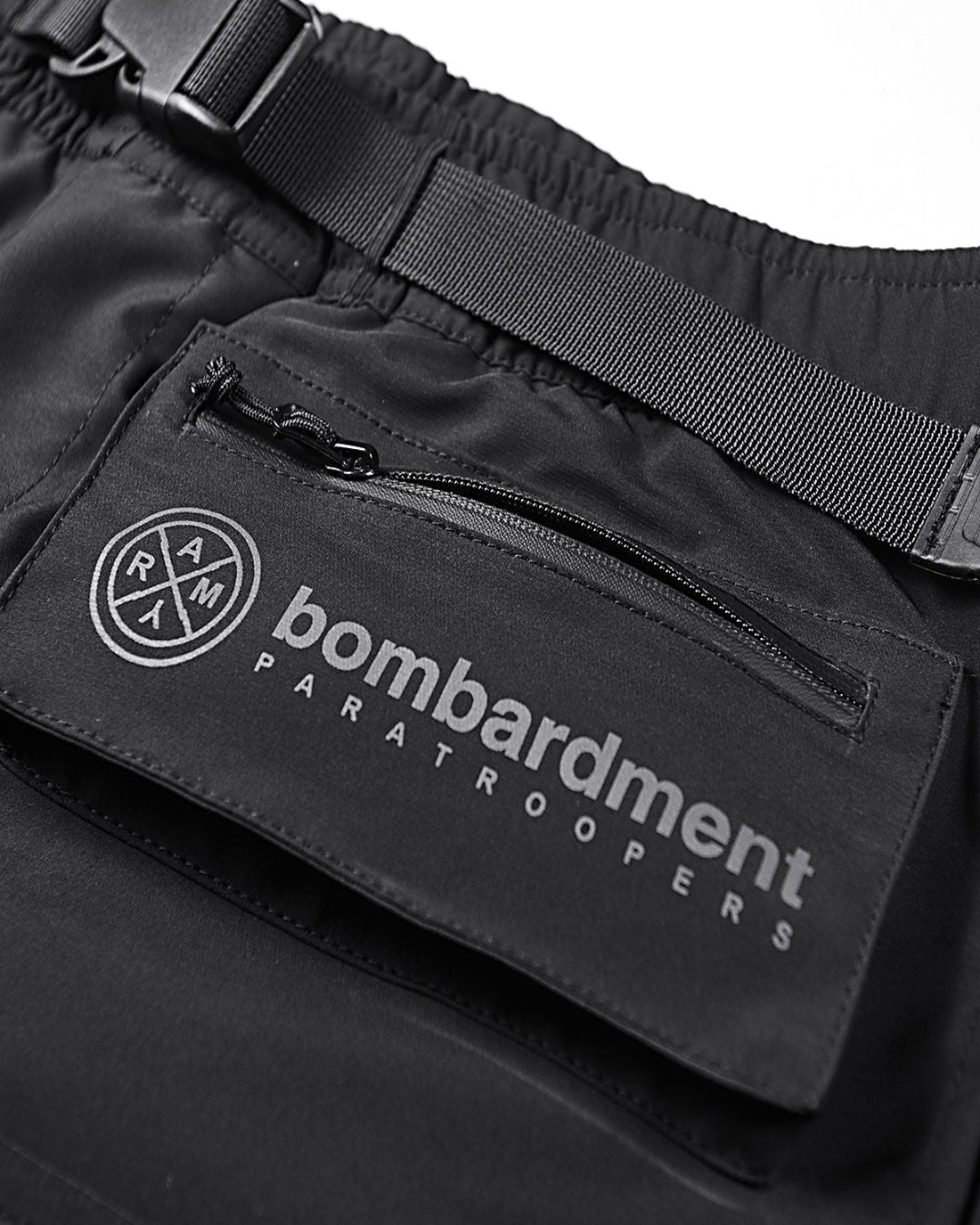 Urban Techwear Utility Shorts -  active lifestyle shorts - Urban Techwear Utility Shorts for Active City Life - View 3