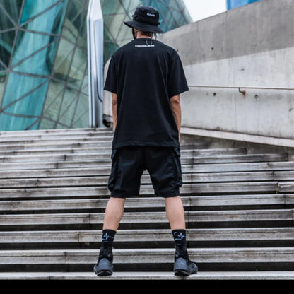 Urban Techwear Utility Shorts -  utility shorts - Urban Techwear Utility Shorts for Everyday Adventures - View 7