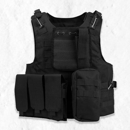 Urban Techwear Utility Vest -  unisex techwear vest - Urban Techwear Utility Vest for Style and Protection - View 5