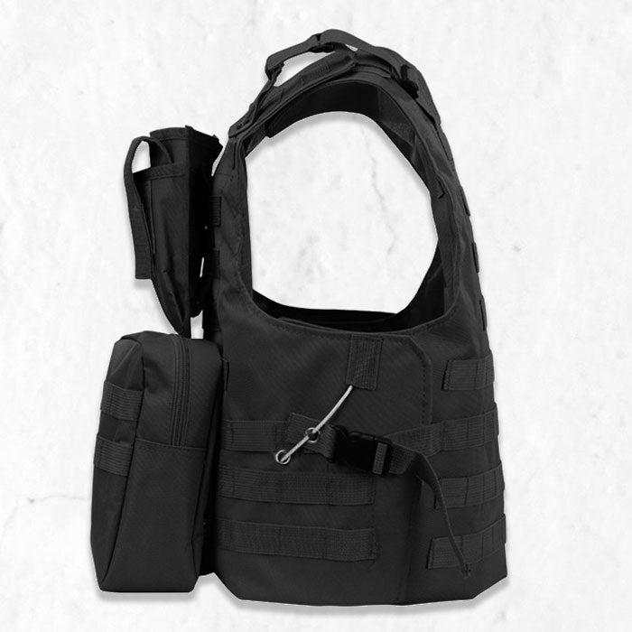 Urban Techwear Utility Vest -  utility vest - Urban Techwear Utility Vest for Style and Protection - View 6