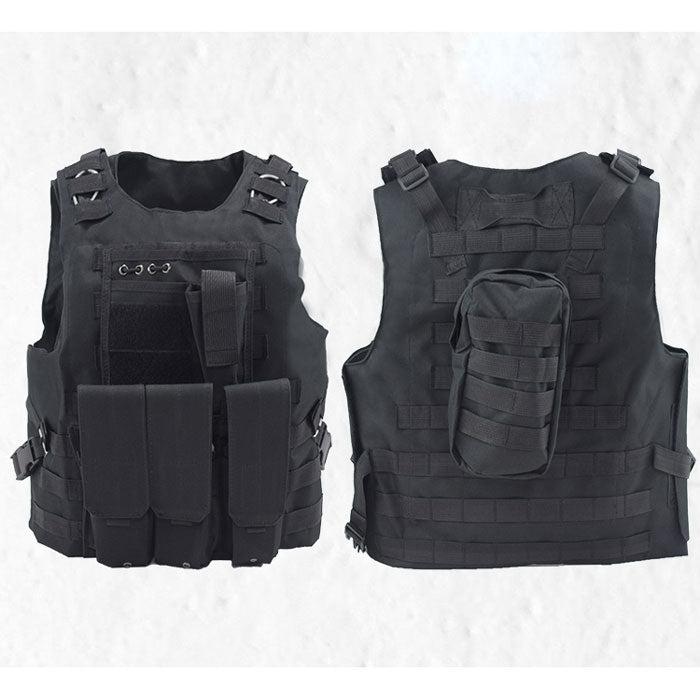 Urban Techwear Utility Vest -  streetwear vest - Urban Techwear Utility Vest for Style and Protection - View 4