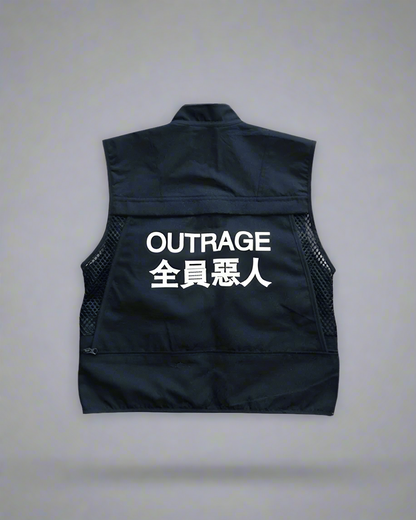 Urban Utility Cargo Vest - versatile techwear vest - Urban Utility Cargo Vest for Stylish Organization - View 2