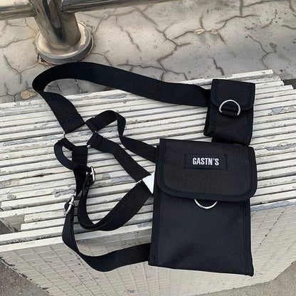 Urban Utility Crossbody Bag -  black bag - Urban Utility Crossbody Bag with Adjustable Strap - View 4
