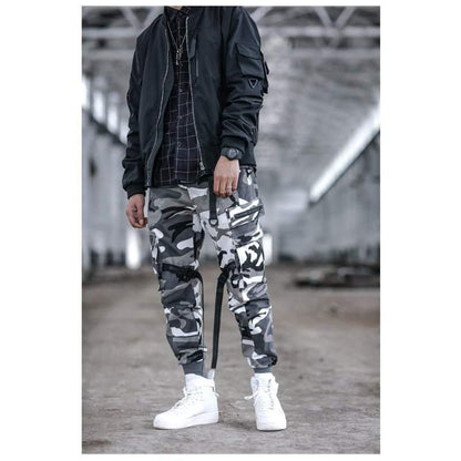 Urban Utility Ribbon Cargo Pants -  adventure pants - Urban Utility Ribbon Cargo Pants for Comfort and Style - View 3
