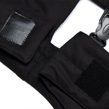Urban Utility Tech Vest -  black vest - Urban Utility Tech Vest for Stylish Outdoor Adventures - View 3