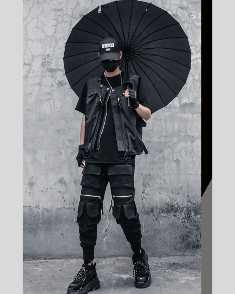 Urban Utility Zipper Vest -  layering vest - Urban Utility Zipper Vest for Everyday Comfort - View 5
