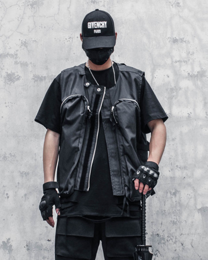 Urban Utility Zipper Vest - tactical vest - Urban Utility Zipper Vest for Everyday Comfort - View 2