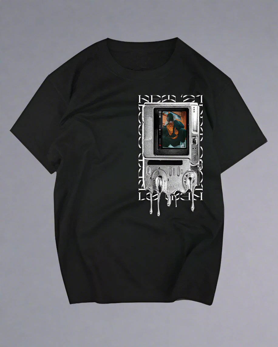 Urban Vibe Cotton Tee - cotton tee - Urban Vibe Cotton Tee - Futuristic Techwear Style - Main view