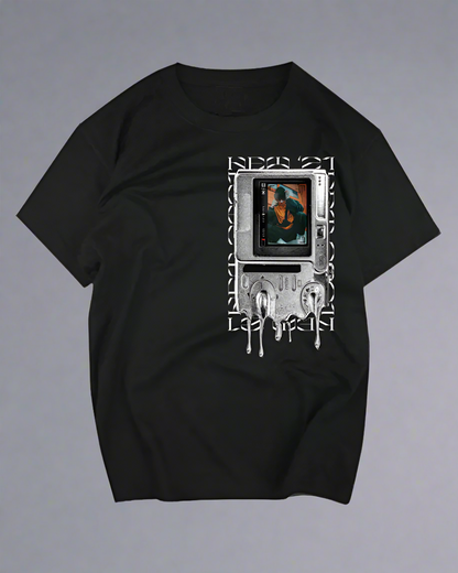 Urban Vibe Cotton Tee - cotton tee - Urban Vibe Cotton Tee - Futuristic Techwear Style - Main view