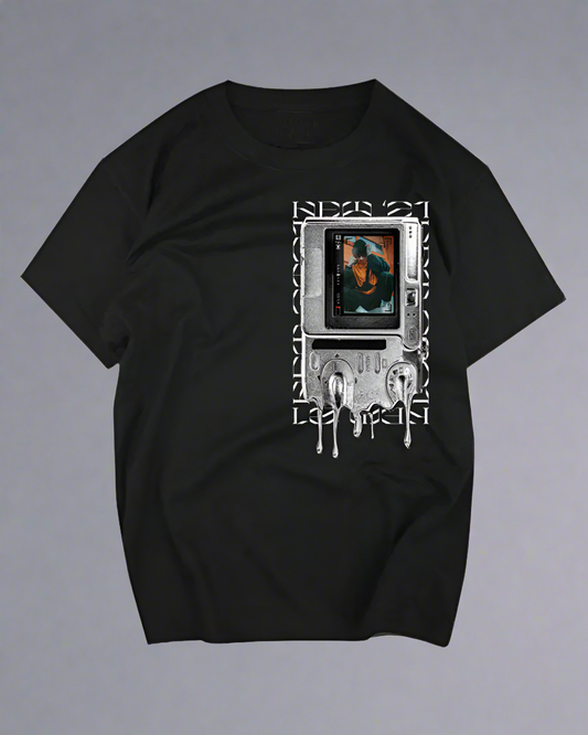 Urban Vibe Cotton Tee - cotton tee - Urban Vibe Cotton Tee - Futuristic Techwear Style - Main view