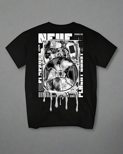 Urban Vibe Cotton Tee - techwear clothing - Urban Vibe Cotton Tee - Futuristic Techwear Style - View 2