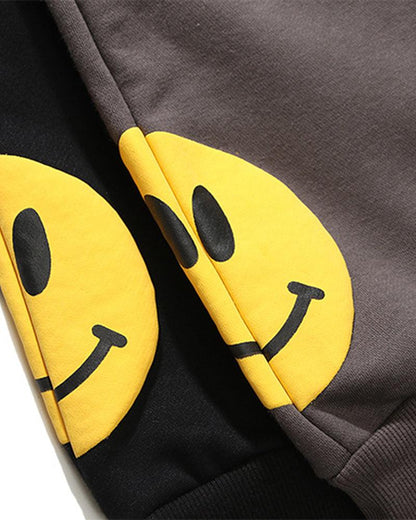 Urban Vibe Graffiti Hoodie - techwear style hoodie - Urban Techwear Hoodie in Black and Gray - View 9