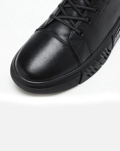Urban Waterproof Leather Kicks - summer footwear - Urban Waterproof Leather Kicks for Summer Comfort - View 9