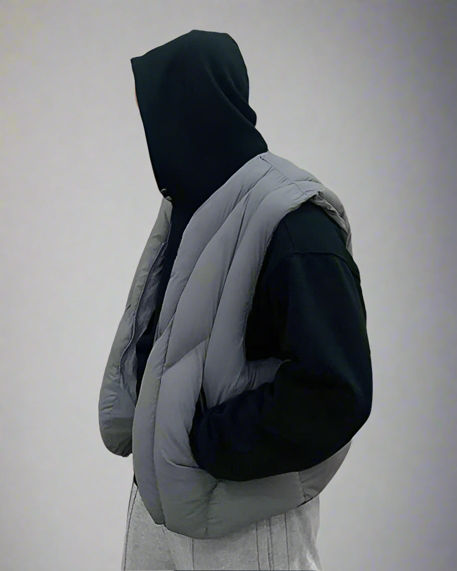Urban Winter Utility Vest - functional winter vest - Urban Winter Utility Vest for Style and Functionality - Main view